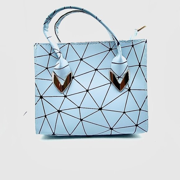 Geometric satchel bag - Picture 1 of 4